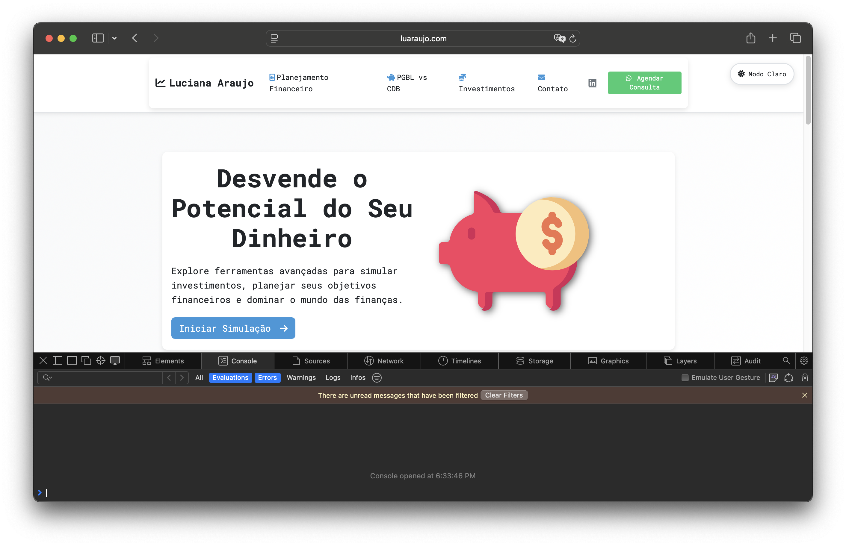 Versão Mobile